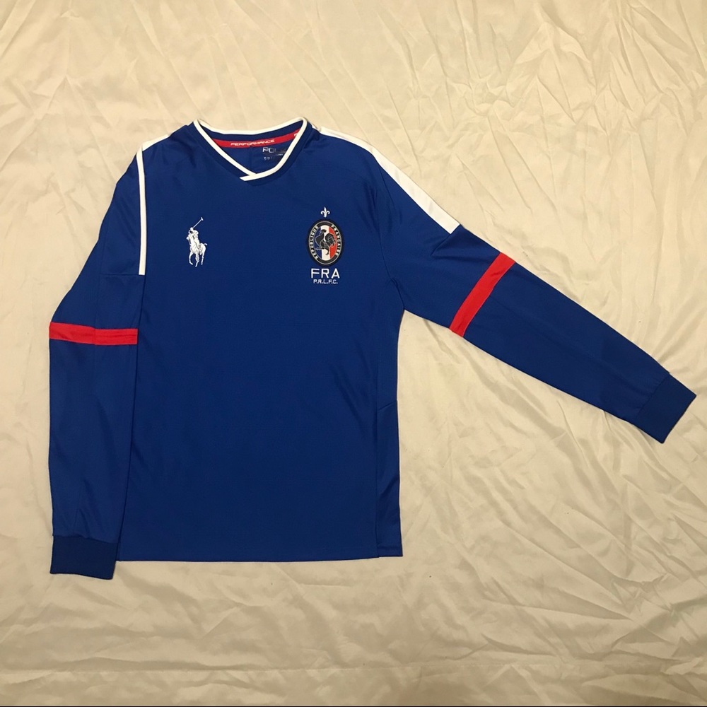 Polo Ralph Lauren Performance France Soccer Jersey